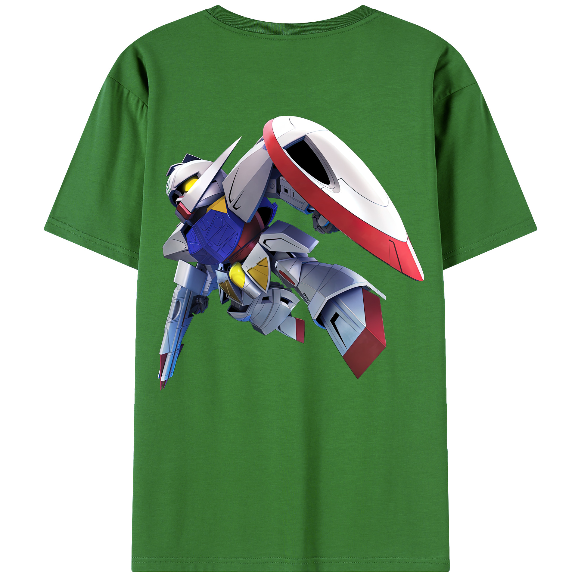 （画像用） 機動戦士ガンダム Mobile Suit Gundam レディース半袖Tシャツ(バックプリント)